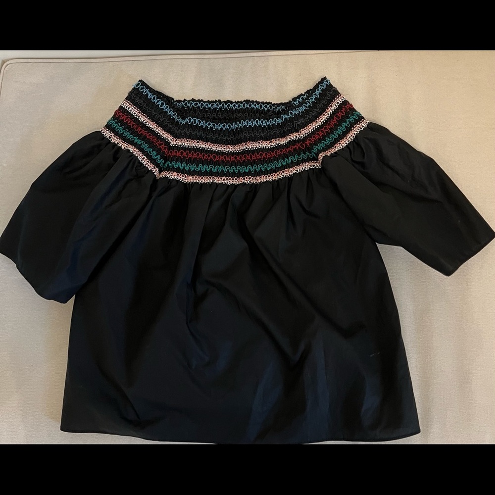 Parker Off the Shoulder Short Sleeve Top - Size XS